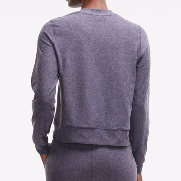 NWT Peloton Women's Dreamblend Crewneck Pullover, Size Medium, Purple - Picture 3 of 9